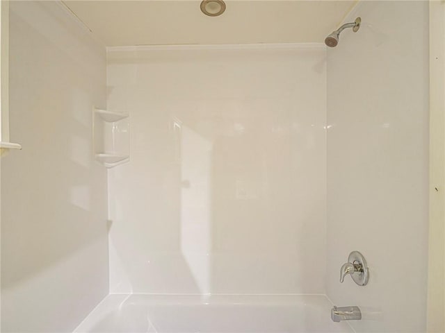 room details with shower / bathing tub combination