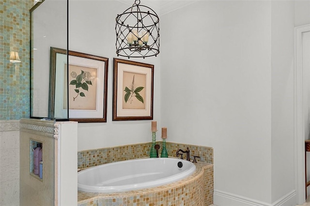 1507 Ocean Dr Unit 5, Vero Beach, FL 32963 - bathroom featuring a garden tub