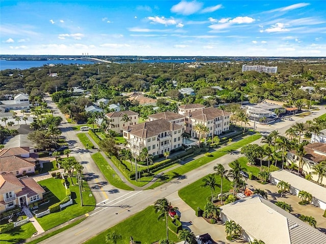 1507 Ocean Dr Unit 5, Vero Beach, FL 32963 - aerial perspective of suburban area with a nearby body of water and a notable bridge