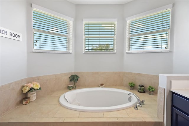 1782 Berkshire Cir SW, Vero Beach, FL 32968 - full bath with vanity and a bath