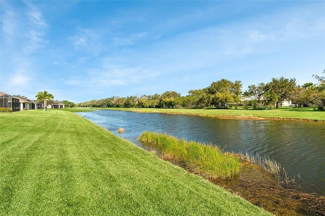 property view of water