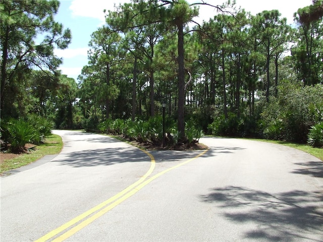 view of road