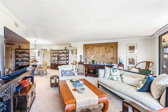 1821 Mooringline Dr Unit 3G, Vero Beach, FL 32963 - dining area featuring light carpet and ornamental molding