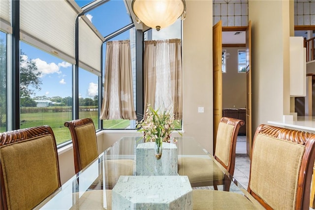 420 Sopwith Dr, Vero Beach, FL 32968 - dining room featuring baseboards