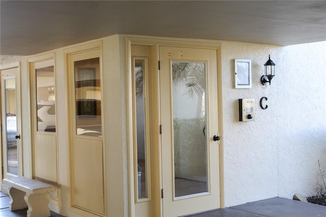 3939 Ocean Dr Unit 205C, Vero Beach, FL 32963 - property entrance featuring stucco siding