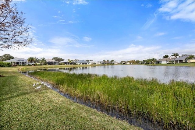 property view of water