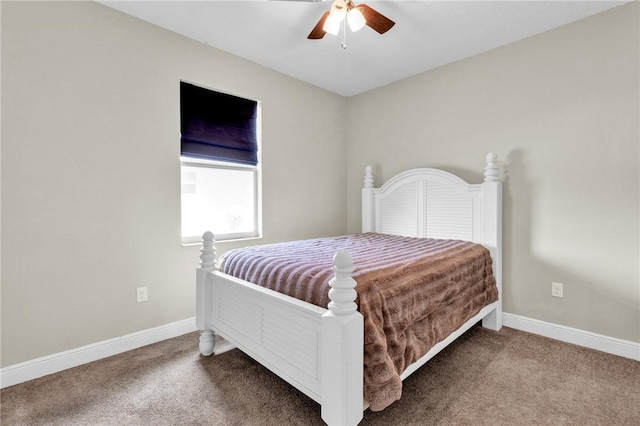 765 Fortunella Cir SW, Vero Beach, FL 32968 - carpeted bedroom featuring baseboards and ceiling fan