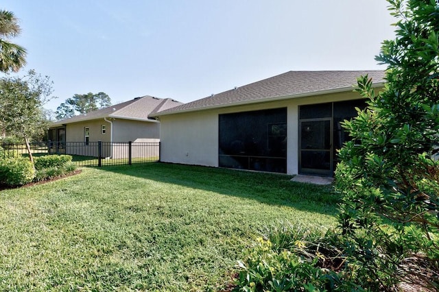 3577 Loblolly Sq, Vero Beach, FL 32966 - rear view of property featuring stucco siding