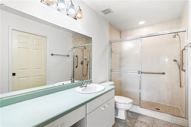 620 E Lake Jasmine Cir Unit 203, Vero Beach, FL 32962 - bathroom with vanity and a stall shower