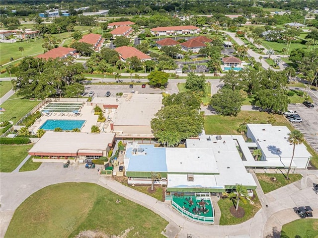 55 Woodland Dr Unit 206, Vero Beach, FL 32962 - aerial view of property's location with a pool area