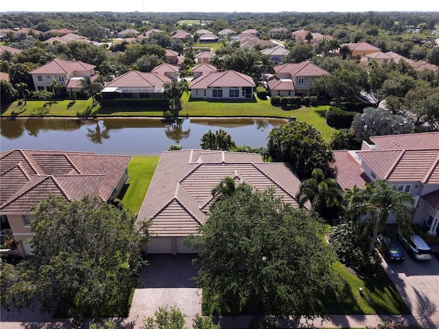 6124 57th Ct, Vero Beach, FL 32967 - aerial view of residential area with a large body of water