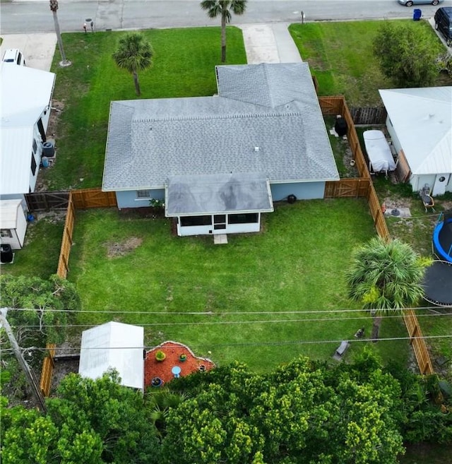 5845 23rd St, Vero Beach, FL 32966 - aerial view of property and surrounding area