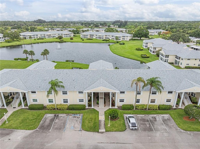 231 N Grove Isle Cir Unit 231, Vero Beach, FL 32962 - aerial view of residential area featuring a nearby body of water