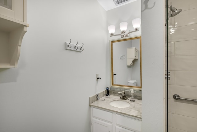 41 Woodland Dr Unit 102, Vero Beach, FL 32962 - full bathroom with vanity and tiled shower