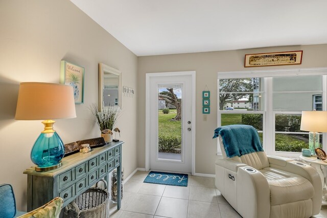 41 Woodland Dr Unit 102, Vero Beach, FL 32962 - entrance foyer featuring baseboards and light tile patterned floors