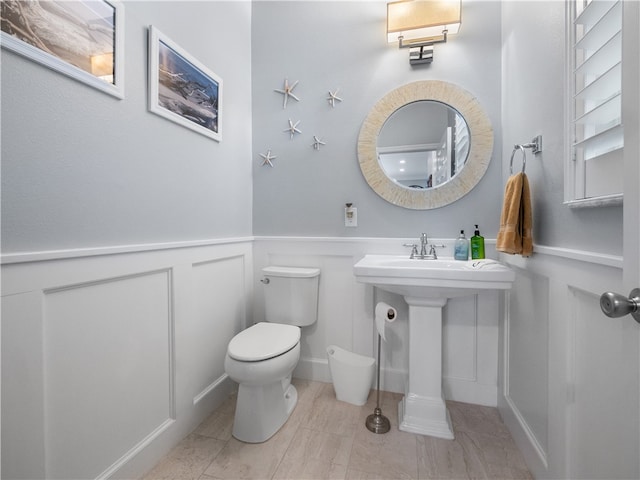 bathroom with toilet