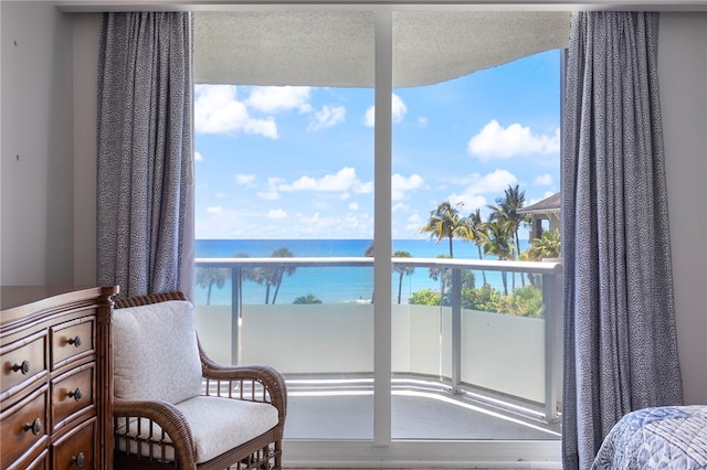 3554 Ocean Dr Unit 403S, Vero Beach, FL 32963 - bedroom featuring a water view