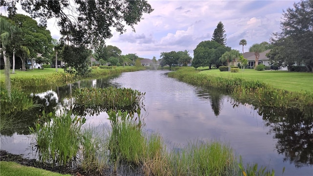 property view of water