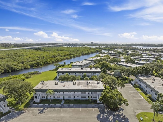 2800 Indian River Blvd Unit N2, Vero Beach, FL 32960 - bird's eye view of a large body of water, a notable bridge, and apartment complex