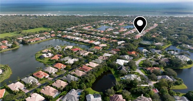 889 Island Club Sq, Vero Beach, FL 32963 - view of property location with nearby suburban area and a nearby body of water