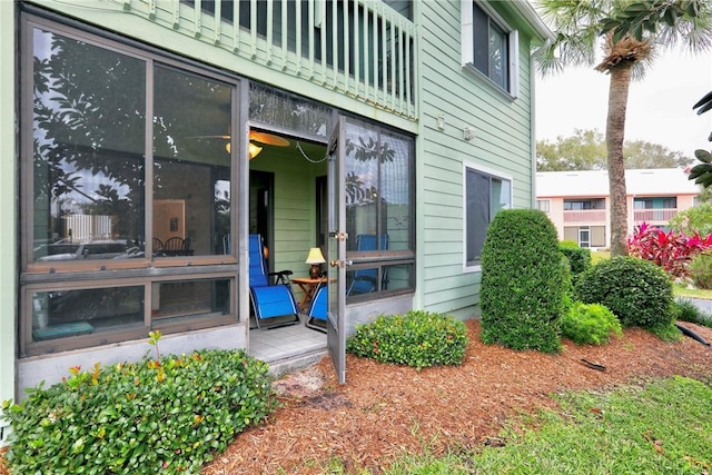 view of entrance to property