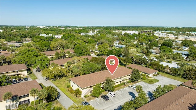 birds eye view of property featuring a residential view