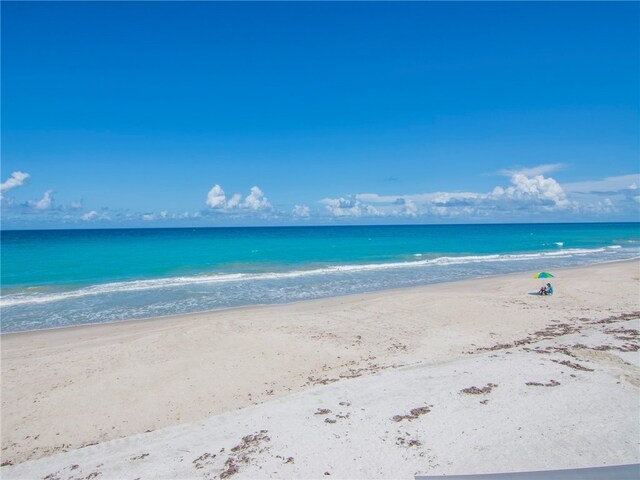 water view with a beach view