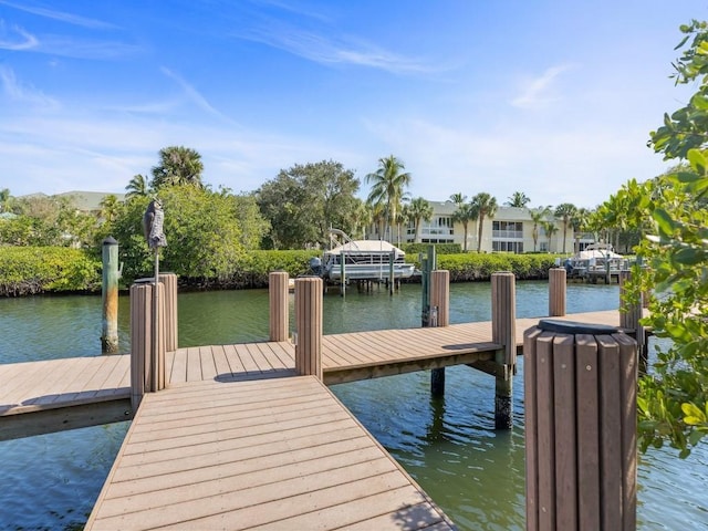 1880 Cobia Dr, Vero Beach, FL 32960 - dock area featuring a water view