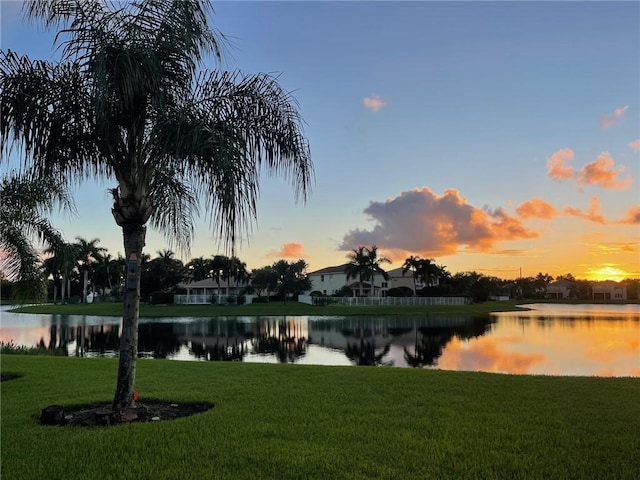 property view of water