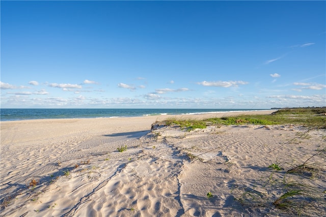 water view with a beach view