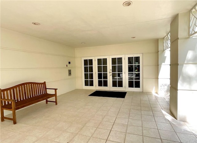 view of patio / terrace with french doors