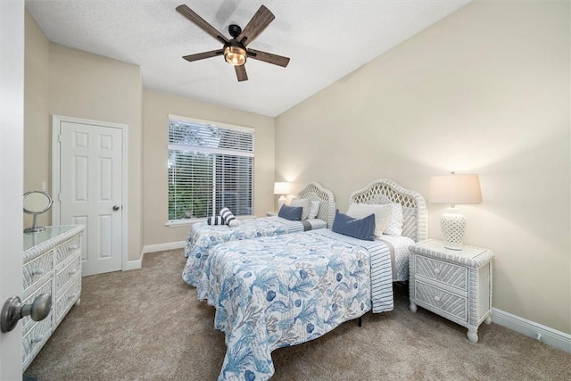 1335 Winding Oaks Cir E Unit 1007, Vero Beach, FL 32963 - carpeted bedroom with baseboards and ceiling fan