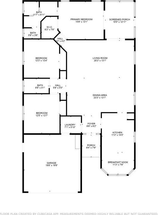 8340 Paladin Sq, Vero Beach, FL 32967 - view of floor plan / room layout