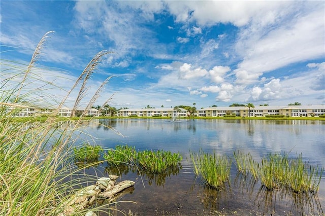 property view of water