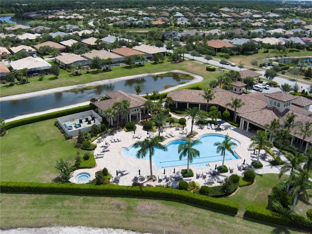 5205 Turtle Creek Cir, Vero Beach, FL 32967 - aerial view of residential area with a nearby body of water