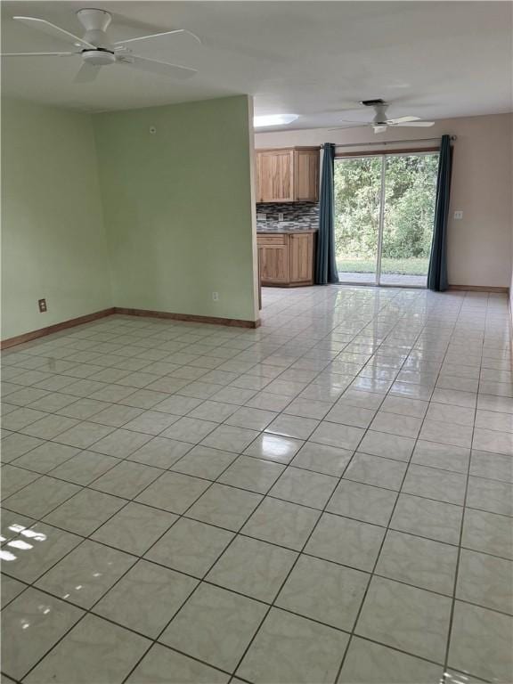 2380 89th Ave, Vero Beach, FL 32966 - spare room with a ceiling fan and light tile patterned flooring