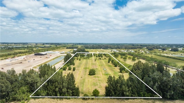 7387 61st St, Vero Beach, FL 32967 - drone / aerial view with a rural view