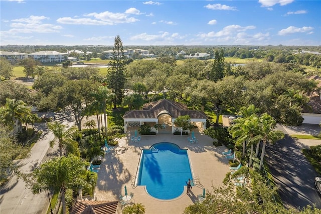 4877 N Newport Island Dr Unit 14D, Vero Beach, FL 32967 - outdoor pool with a patio