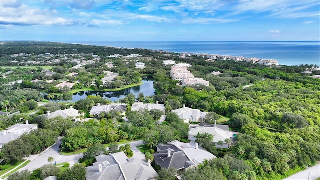 1632 Weybridge Cir, Vero Beach, FL 32963 - aerial view of residential area featuring a nearby body of water
