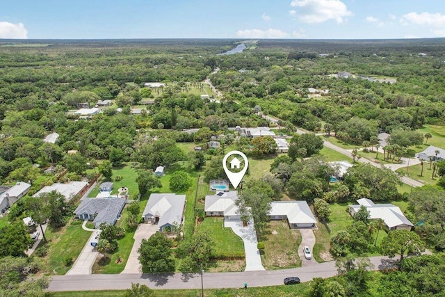 9830 Oak Trl, Sebastian, FL 32976 - view of property location featuring nearby suburban area