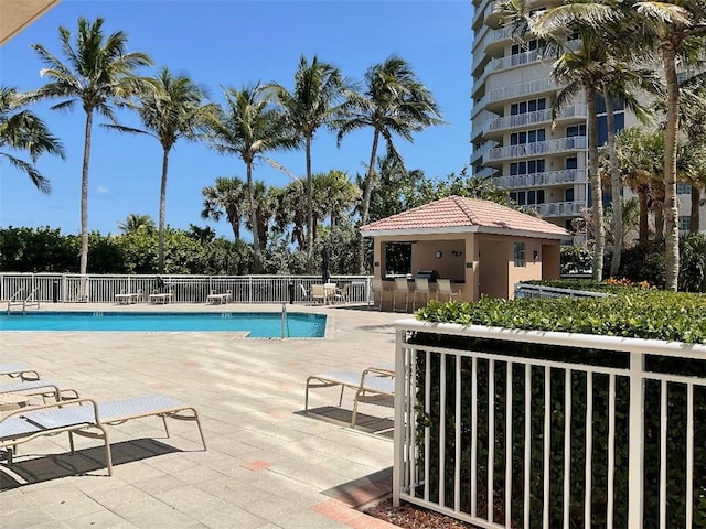 3000 N Aia Hwy N Phgc, Phgc, Hutchinson Island, FL 34949 - pool with fence and a patio