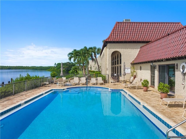 5151 A1A Hwy Unit 506, Indian River Shores, FL 32963 - community pool with a patio area and a water view
