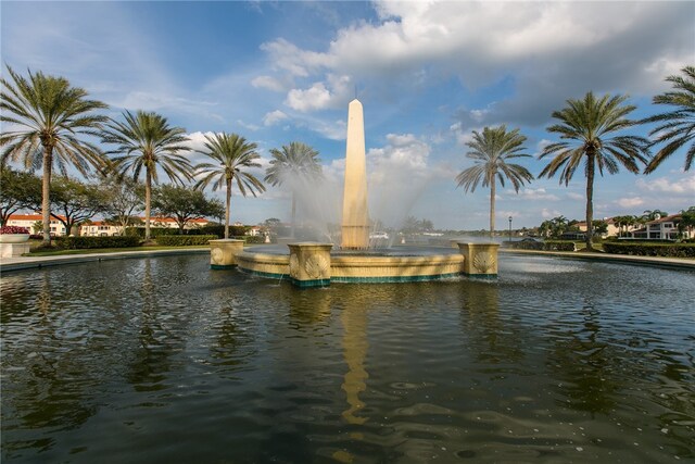 view of water feature