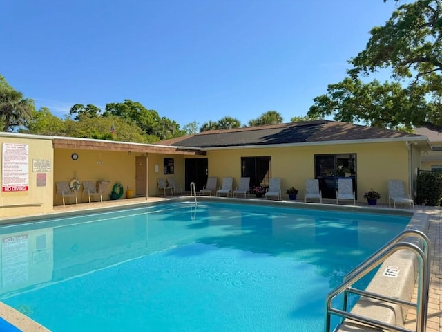 view of community pool