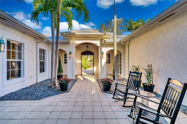 view of patio