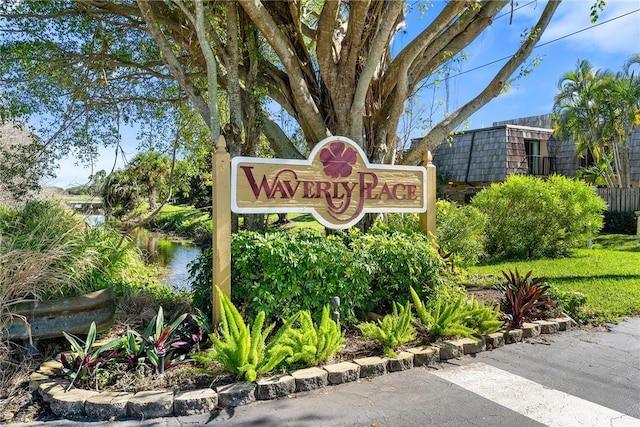 415 E Waverly Pl Unit 1C, Vero Beach, FL 32960 - view of community sign