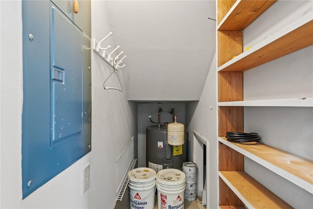 415 E Waverly Pl Unit 1C, Vero Beach, FL 32960 - utilities featuring electric panel and water heater