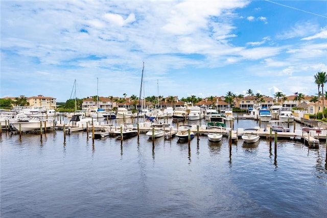 5520 N Harbor Village Dr Unit 204, Vero Beach, FL 32967 - dock featuring view of marina and a water view