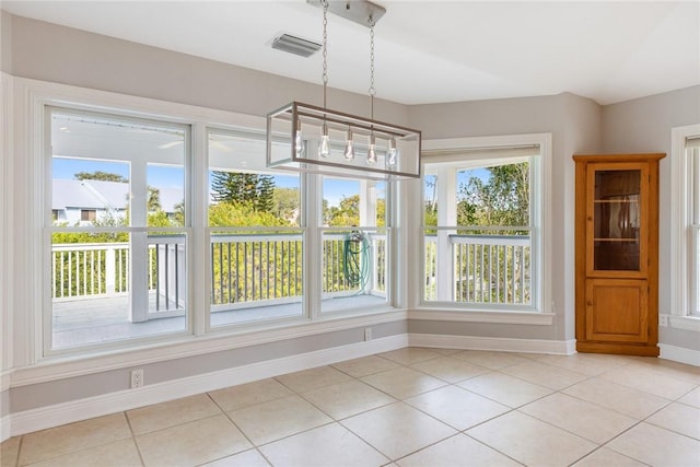 5440 95th St, Sebastian, FL 32958 - unfurnished sunroom with tile patterned floors