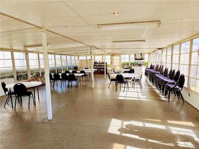 view of dining room